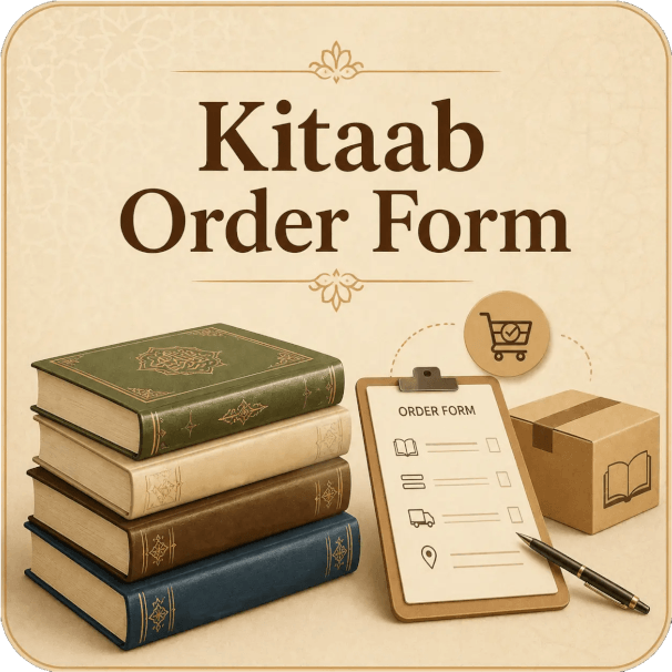 Kitaab Order Form